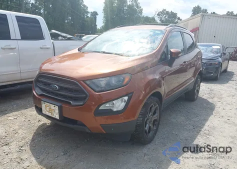 2018 Ford Ecosport Ses from USA, damaged, VIN MAJ6P1CL6JC160732